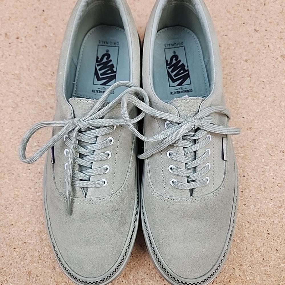 Vans Vault x Commonwealth OG Era LX Green SZ 9 US MENS VGC - Picture 6 of 11